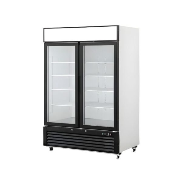 Armoire TN double porte en verre